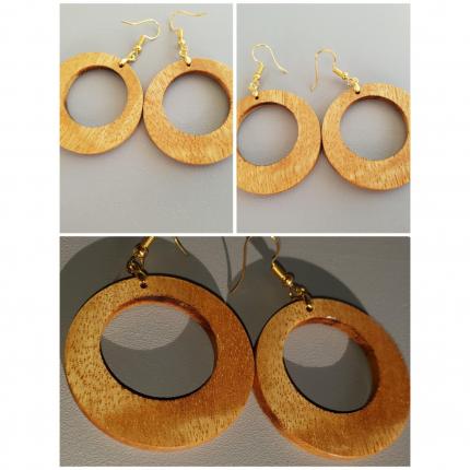 Boucles d oreilles en movingui